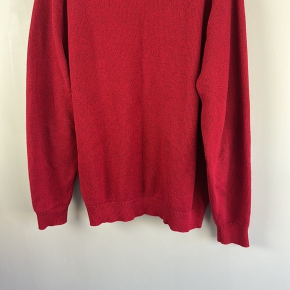 Nautica Ribbed Knit Henley Sweater Size Large 100% Cotton - Picture 12 of 12